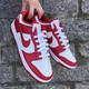 
Nike (NIKE) basketball shoes men's shoes Spring AirJordanaj1 low top breathable casual light wear-resistant sports shoes Trendy products DD1391-602/retro white and red 42