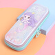 Petite épingle à épingle avec huile mouchette de stylo de sable de carton tpu crayon étudiant crayon crayon pour enfants crayon one pièce 3899-4a licorne rose