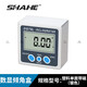 Gongtu Sanhe electronic digital level meter, digital angle meter, high-precision digital level inclinometer with magnetic angle gauge, single-sided magnetic plastic