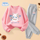 Benny Road Girls Set Printemps and Automn 2025 Girls's Big Child's's Fashionable Sweatshirt Children's Automn Cloths Casual Sportswear Two-Piece Set