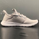 Adidas official running shoes women's shoes 2025 summer new breathable one-foot sneakers comfortable cushioning light casual shoes HP6228/gray 36 (220mm)