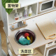 日式儿童过家家厨房玩具木质仿真工具做饭木制厨具3-6岁生日礼物 北欧风厨房 发客服送水果