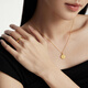 Chow Tai Fook Anillo de oro respaldado por Loach para hombres y mujeres (tarifa de trabajo: 280 menos) EOF1422 Día de San Valentín chino, oro completo, aproximadamente 6.80 g
