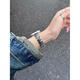 FJU适用苹果手表表带apple watch ultra2金属iWatch10新款s9轻奢s8智能s7原装series10高级感s6腕带 亮银 适用：iwatch 12342mm