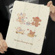Applicable protective cover 5 cute puppy 2025 new 10th generation three-fold 11 all-inclusive 8/9 transparent transparent [P6231 little kitten] three-fold + pen slot iPad2022 (10.9 inches) 10th generation