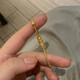 瑞诺黄金锤纹葫芦盘缠手链女新款999足金小金圈手串生日礼物送女友 金圈盘缠手链/金重约10.27g