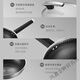 
Joyoung (Joyoung) wok 316 stainless steel non-stick wok deeper and larger flat bottom 30cm universal CF30C-CJ761 30cm CF30C-CJ761