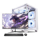 AOCHI Core i7 14700F liter Core i9 e-sports desktop computer RTX4070 flagship independent display host office assembly home gaming computer complete set single host + 24-inch monitor complete set set two Core i9/1650/16G/512G efficient chicken eating