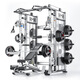 Equipos de fitness multifuncionales Comerciales Flying Bandry Bench Press Squat Rack Squat Training Integral Smith Machine Smith EM983B Press de press de banca Máquina individual