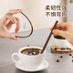 Forty Thousand Kilometers Coffee Stirring Stick Disposable Straw Stirring Stick Thin Straw Drink Hot Drink Stirring Tube Double Hole 200 Count