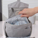 Baicaoyuan Men's Wash Bag Travel Large Capacity Wash Bag Travel Portable Bath Cosmetic Bag Storage Waterproof Bath Bag