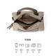 Saturday pillow bag women's 2024 new autumn and winter shoulder bag crossbody bag large capacity casual commuting handbag coffee color