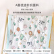 9i9 baby quilt spring and autumn comfort Doudou velvet baby cover blanket newborn cover children's bed Class A105 blue 100cm
