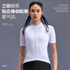 李宁（LI-NING）骑行服短袖上衣女夏季透气速干排汗防晒公路车自行车骑行装备