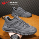 Double Star Workwear Men's Shoes Spring 2025 New Outdoor Non-Slip Thick-Soled Martin Boots Sports Working Work Labor Protection Shoes Gray 41