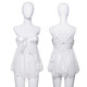Taotu (Taotu) Dating Battle Gown Pajamas Pareja emocionante 2024 Nuevas medias confundidas Battle Battle Battle Gown pareja Pajamas Fitness Día 9734 White (falda + ropa interior) Un solo 80-120Jin [Jin equivale a 0.5 kg] Pajamas confundido Confundido avanzado avanzado Confundido