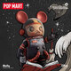 Pop Mart Popmart Space Molly1000% Mega Collection Series 70cm General Toy Toy Pisos Anniversary Anniversary Mickey 1000% (78 cm)