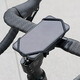 GUB silicone mobile phone strap bracket P6 road bike mountain bike integrated handlebar mobile phone holder handlebar mobile phone shock-absorbing soft bracket P6 silicone mobile phone holder - black