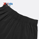 
XTEP (XTEP) children's trousers with thin and high elasticity and smooth technology ice-sensing pants, pure black 170