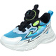 ABC Kids Kids's Shoes para niños y zapatillas de deporte para niños zapatos blancos de verano zapatos casuales de niñas 3527q cielo azul negro 34