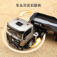 Huina Toys (HUI NA TOYS) Huina remote control flatbed trailer simulation towing truck children's engineering vehicle boy truck toy charging truck remote control alloy loading truck 662 official standard + two sets of body rechargeable batteries