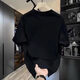 
Cool Qihao Hea Lion Official Flag Square Store 2025 trendy brand new short-sleeved T-shirt for men fashionable casual loose simple and versatile Cool Qi S1048 white XL Cool Qi XL