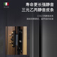 
Foaming and filling silent Class A security door hidden lintel wood grain transfer entrance door 2025 new Chinese luxury house mother door mechanical lock 2250*1050