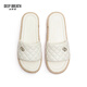 Deep Atem Tief Atem Frauenschuhe französische High-End-Diamant kleiner Geschmackstil Dicker Sohle Sandalenschuppen Frauen Ax14105 Weiß 38