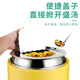 10 liter dry type electric heating soup cooker insulated porridge bucket without adding water, commercial 13 liter electric heating breakfast insulation pot 10 liter black dry type warm soup cooker/no need to add water