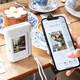INSTAX Fuji instax instant instant camera (with mobile phone photo printing function) mini Liplay Lover White