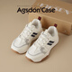 
Agsdon sneakers for women's summer new mesh breathable dissolved waffle shoes for women's casual shoes W151122 Milan 37