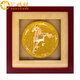 Huifu Xiangma au succès Ornements du salon Bureau Home Decoration Gold Foil Craft Opening Gift Business Personnalisation Personnalisation Largeur 21 cm * Hauteur 21 cm