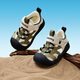 Zapatos para niños Babudou zapatos para niños pequeños verano suave y transpirable para bebés suaves sandalias de los pies del bote bosque 23