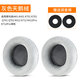 
Modun Suitable for AiTech AKG K701 earmuffs Q701 K702 headphone cover K612Pro K712 K601 ear-cover round ear pad sponge cover accessories Gray velvet pair [send to tune cotton]