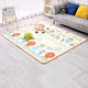Bébé rampage de tapis d'enfants rampe rampe bébé mousse de mousse de mousse de mousse à l'épreuve de l'humidité, non toxique et sans odor Tatami Maine de sol de sol 230 * 190 cm de large motif double face - expédition aléatoire - 0,5 cm d'épaisseur