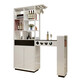 Pupan retractable bar table household wine cabinet modern simple bar partition cabinet bar cabinet living room dining 1585#1.4 meters + 1 bar chair