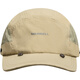 Merrell outdoor sports windproof and sand visor detachable multi-purpose unisex fashionable baseball cap for men and women, light brown