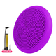 Balance mat basketball football ankle strength training balance plate yoga fitness rehabilitation massage sports air plate purple balance plate AP-636