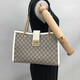 
Gucci [618] Padlock series GG women's shoulder bag women's bag beige/ebony white edge 479197KHNKG9761