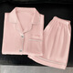 S.SOFEA冰丝凉爽睡衣女夏季短袖两件套粉色家居服 套FY3923#【水粉色】 185 2XL【建议130-145斤】