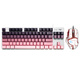 Logitech G502 Hero Master Wired Mouse Gaming Mouse Poulet Poulet Maison K835 Clavier mécanique Axis TTC Clavier mécanique Macro Programmation Gamiage Mouse Set K835 Blue Axe + Cape-clés rose jour et nuit + G502 + Autocollants + PAD MONDE