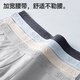 Septwolves Herrenunterwäsche Ice Silk Boxer Hosen Herren Sommerhosen Modal Atmungsbarer Hosen Herren D Mint Grün + hellblau + hellgrau [Modal] 834