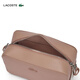 
Lacost (LACOSTE) French Crocodile Women's 24 Autumn New Mini Lightweight Classic Versatile Crossbody Bag NF3879KL Official Flag N76/Pink
