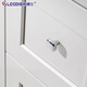 Lides französische leichte luxuriale chrom leuchtend silberisch kabinett Türgriff moderne einfache cremefume Schrank Schrankschubladenschrank Griff 6626 Loch Abstand: 128 mm