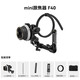 SMALLRIG Mini Focus Universal Camera SLR Wireless Portable Mini Zoom Manual Focus Lens Adjustable Remote 62.5-64.5 Seamless Focus Ring 3291