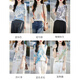 HMRSV-Feder- und Herbst-Dünnschleife wasserlöslicher Wollpullover langärmeliger Pullover für Frauen loser runder Hals Farbblockieren gedrucktes Basis Top Lifelike JXHDHHJ-695 M