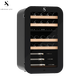 SWISSCAVE Swiss brand red wine cabinet home embedded WLB-120DF-BLACK black 26 bottles