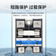 
CLCEY single-phase solid-state relay D4840 safety terminal heat sink DC-controlled AC SSR-40DA SSR-25DA BERM-1D4840