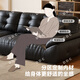ddc意式极简真皮沙发头层牛皮沙发双扶手单人位 9224y-23