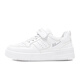 Huili children's shoes boys' white shoes 2023 summer children's sneakers girls' shoes board shoes breathable mesh casual shoes affordable white shoes 1421 white 31